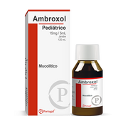 Ambroxol Pediátrico 15mg/5ml Jarabe 120 ml.